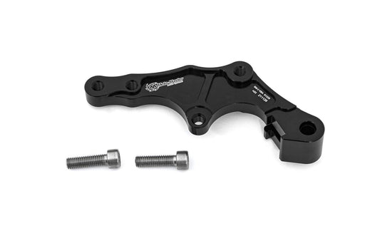 Moto-Master Brake Caliper Relocation Bracket - Black - 211126