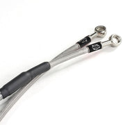 Moto-Master Brake Kit - Black,  Silver,  Stainless Steel - Floating