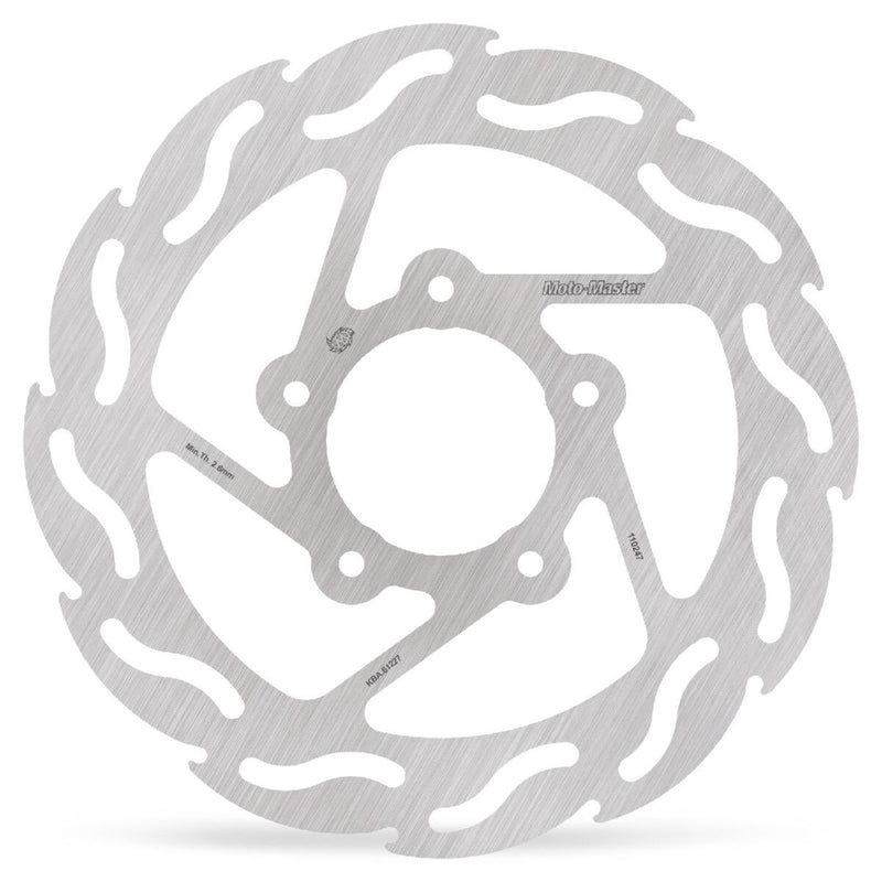Moto-Master Flame Series Rotor - Stainless Steel - One Piece (Fixed) - 110247