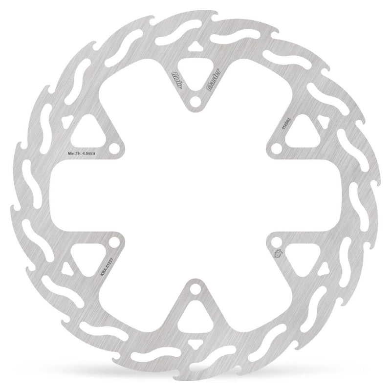 Moto-Master Flame Series Fixed Rotor - Silver,  Stainless Steel - One Piece (Fixed) - 110593