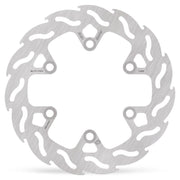 Moto-Master Flame Series Rotor Rear - Stainless Steel - One Piece (Fixed) - 110609