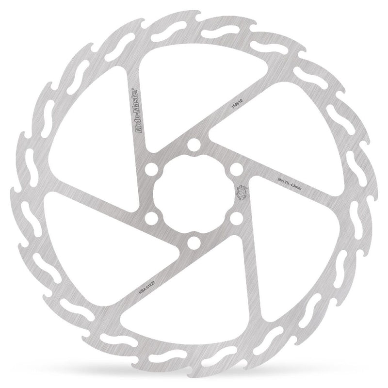 Moto-Master Flame Series Fixed Rotor - Silver,  Stainless Steel - One Piece (Fixed) - 110610