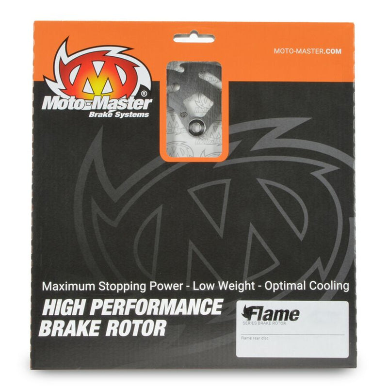 Moto-Master Flame Series Rotor - Stainless Steel - One Piece (Fixed) - 110427