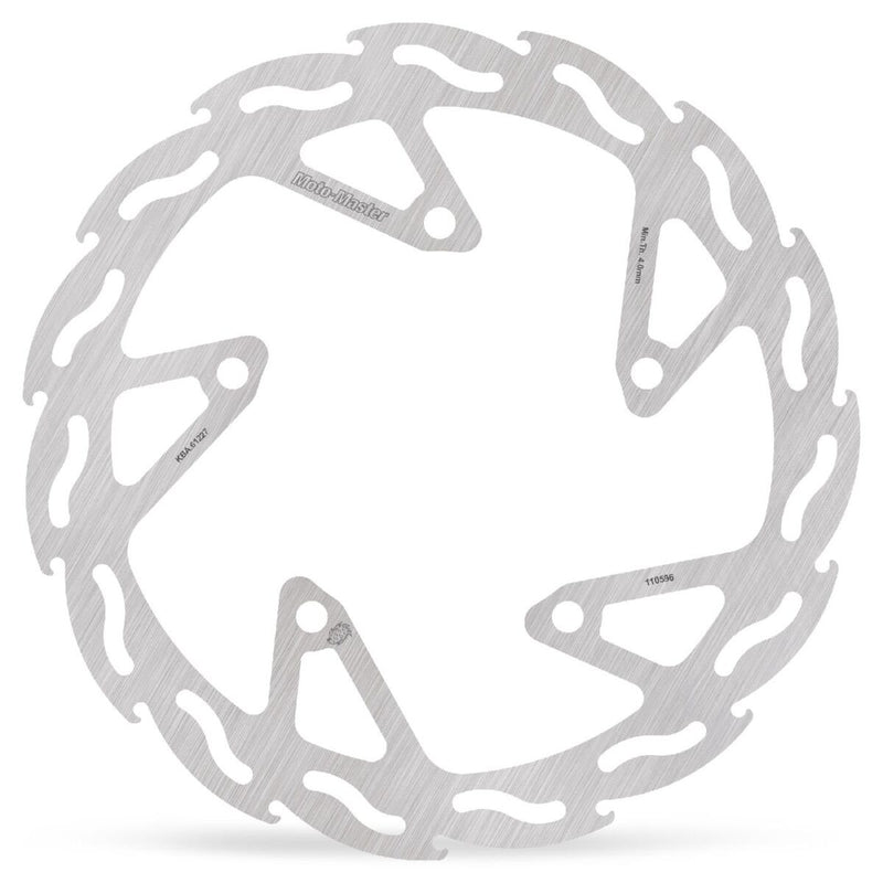 Moto-Master Flame Series Fixed Rotor - Silver,  Stainless Steel - One Piece (Fixed) - 110596