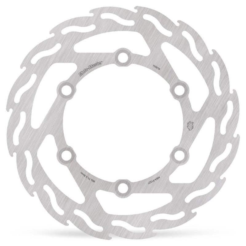 Moto-Master Flame Series Fixed Rotor - Silver,  Stainless Steel - One Piece (Fixed) - 110619