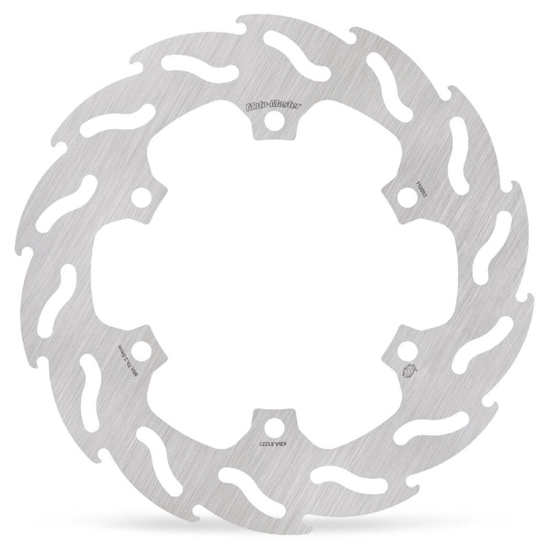 Moto-Master Flame Series Rotor - Stainless Steel - One Piece (Fixed) - 110693
