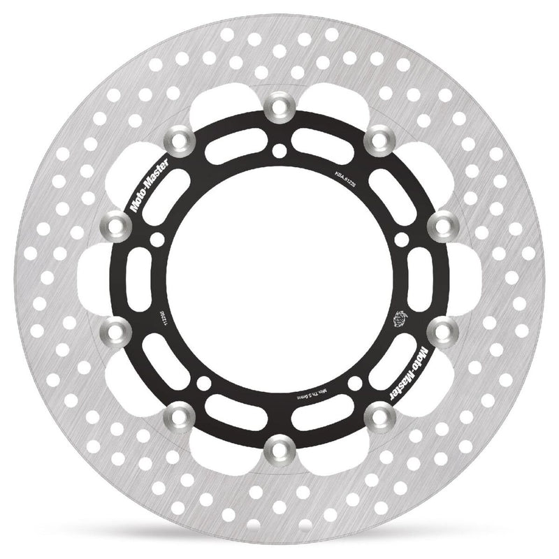 Moto-Master Halo Series Floating Racing Rotor - Stainless Steel - Two Piece (Floating) - 112205