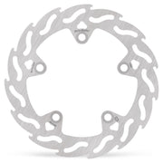 Moto-Master Flame Series Fixed Rotor - Silver - One Piece (Fixed) - 110900