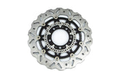 Moto-Master Nitro Series Brake Disc - Black,  Silver - Two Piece (Floating) - 112360