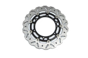 Moto-Master Nitro Series Brake Disc - Black,  Silver - Two Piece (Floating) - 112361