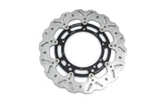 Moto-Master Nitro Series Brake Disc - Black,  Silver - Two Piece (Floating) - 112365