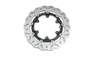 Moto-Master Nitro Series Brake Disc - Black,  Silver - Two Piece (Floating) - 112369