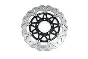 Moto-Master Nitro Series Brake Disc - Black,  Silver - Two Piece (Floating) - 112370