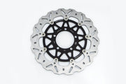 Moto-Master Nitro Series Brake Disc - Black,  Silver - Two Piece (Floating) - 112371