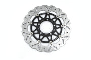 Moto-Master Nitro Series Brake Disc - Black,  Silver - Two Piece (Floating) - 112372