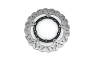 Moto-Master Nitro Series Brake Disc - Black,  Silver - Two Piece (Floating) - 112375