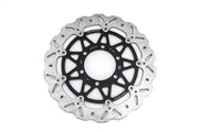 Moto-Master Nitro Series Brake Disc - Black,  Silver - Two Piece (Floating) - 112379