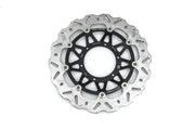 Moto-Master Nitro Series Brake Disc - Black,  Silver - Two Piece (Floating) - 113245
