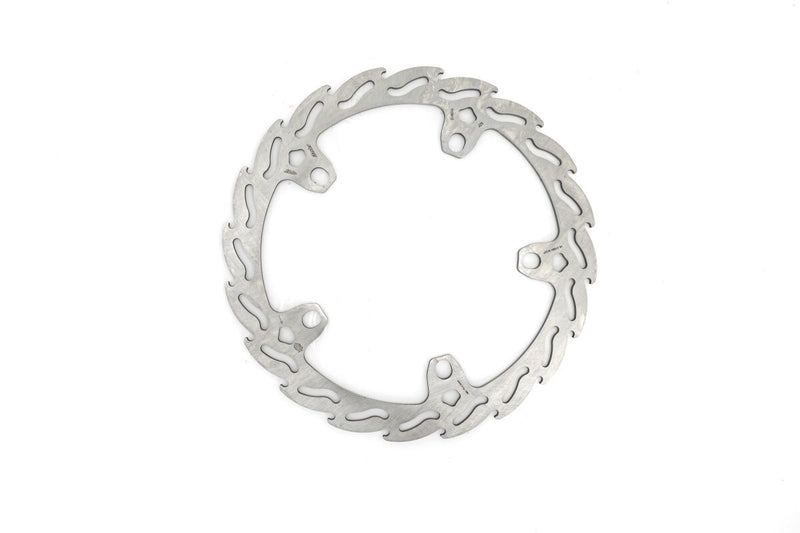 Moto-Master Flame Series Fixed Rotor - Silver - One Piece (Fixed) - 110910