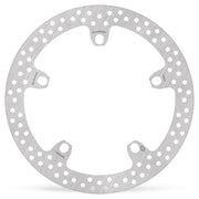 Moto-Master Halo Series Fixed Rotor - Silver - One Piece (Fixed) - 110912