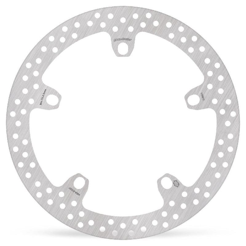 Moto-Master Halo Series Fixed Rotor - Silver - One Piece (Fixed) - 110912