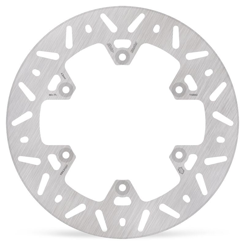 Moto-Master Nitro Series Brake Disc Scooter - Silver,  Stainless Steel - One Piece (Fixed) - 110953