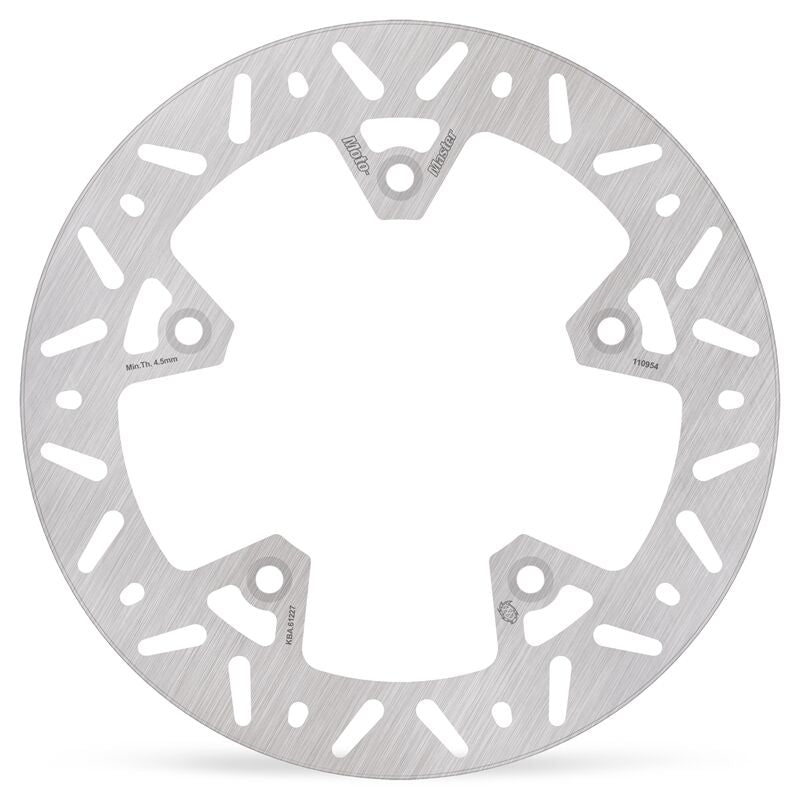 Moto-Master Nitro Series Brake Disc Scooter - Silver,  Stainless Steel - One Piece (Fixed) - 110954