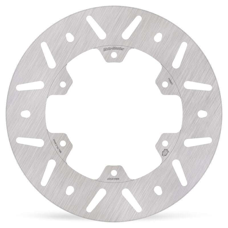Moto-Master Nitro Series Brake Disc Scooter - Silver,  Stainless Steel - One Piece (Fixed) - 110967