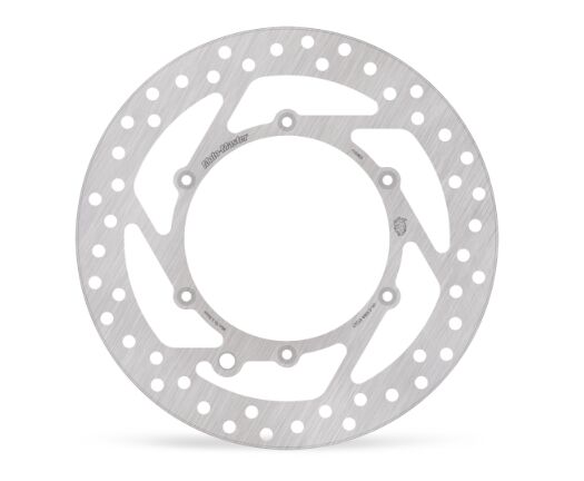 Moto-Master Halo Series Fixed Rotor - Silver,  Stainless Steel - One Piece (Fixed) - 110985