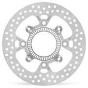 Moto-Master Halo Series Fixed Rotor - Silver - One Piece (Fixed) - 110978