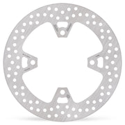 Moto-Master Halo Series Fixed Rotor - Silver - One Piece (Fixed) - 110980