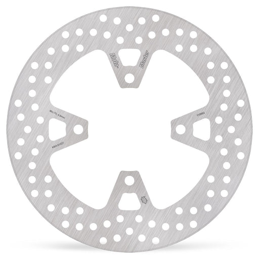 Moto-Master Halo Series Fixed Rotor - Silver - One Piece (Fixed) - 110982