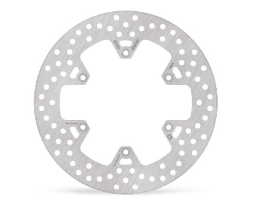 Moto-Master Halo Series Fixed Rotor - Silver,  Stainless Steel - One Piece (Fixed) - 110984