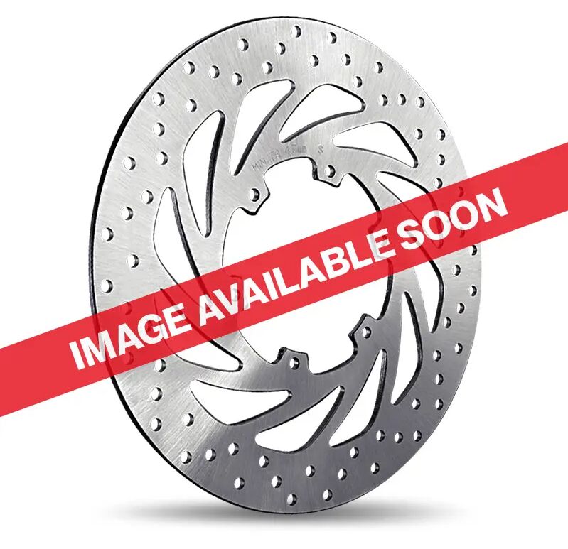 Brembo BRAKE ROTOR FIXED SERIE ORO PRIME LINE - Silver, Stainless Steel, One Piece (Fixed) - 168B407D6