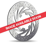 Brembo BRAKE ROTOR FIXED SERIE ORO PRIME LINE - Silver, Stainless Steel, One Piece (Fixed) - 168B407D7