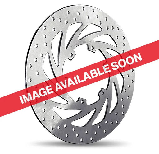 Brembo BRAKE ROTOR FIXED SERIE ORO PRIME LINE - Silver, Stainless Steel, One Piece (Fixed) - 168B407D7