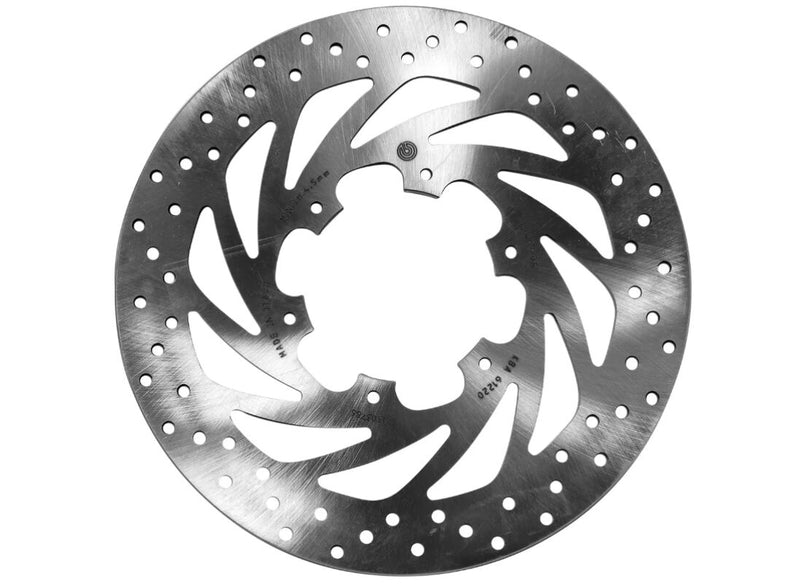 Brembo BRAKE ROTOR FIXED SERIE ORO PRIME LINE - Silver, Stainless Steel, One Piece (Fixed) - 68B407D4