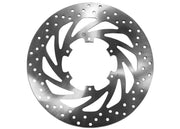 Brembo BRAKE ROTOR FIXED SERIE ORO PRIME LINE - Silver, Stainless Steel, One Piece (Fixed) - 68B407G5