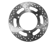 Brembo BRAKE ROTOR FIXED SERIE ORO PRIME LINE - Silver, Stainless Steel, One Piece (Fixed) - 68B407K2