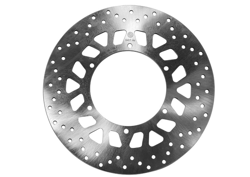 Brembo BRAKE ROTOR FIXED SERIE ORO PRIME LINE - Silver, Stainless Steel, One Piece (Fixed) - 68B407M4