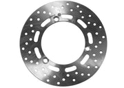Brembo BRAKE ROTOR FIXED SERIE ORO PRIME LINE - Silver, Stainless Steel, One Piece (Fixed) - 68B407P1