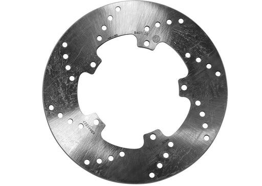 Brembo BRAKE ROTOR FIXED SERIE ORO PRIME LINE - Silver, Stainless Steel, One Piece (Fixed) - 68B40722
