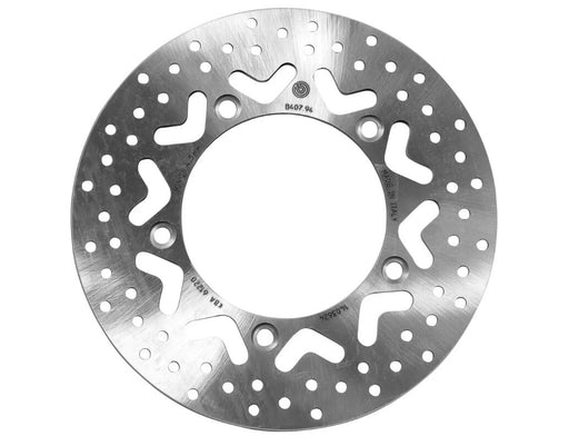 Brembo BRAKE ROTOR FIXED SERIE ORO PRIME LINE - Silver, One Piece (Fixed) - 68B40794