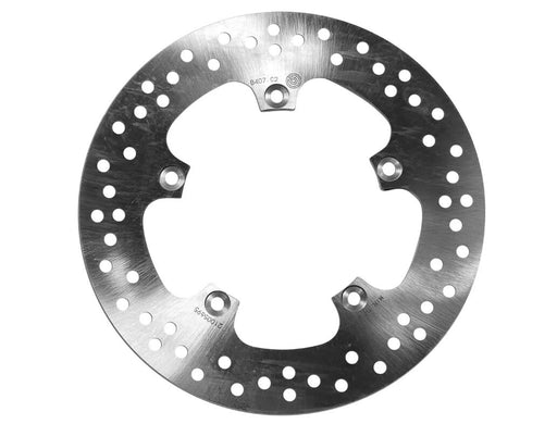 Brembo BRAKE ROTOR FIXED SERIE ORO PRIME LINE - Silver, Stainless Steel, One Piece (Fixed) - 68B407C2