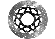 Brembo BRAKE ROTOR FLOATING SERIE ORO PRIME LINE - Black, Silver, Stainless Steel, Two Piece (Floating) - 78B40824