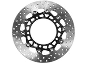 Brembo BRAKE ROTOR FLOATING SERIE ORO PRIME LINE - Black, Silver, Stainless Steel, Two Piece (Floating) - 78B40829