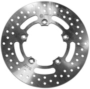 Brembo BRAKE ROTOR FIXED SERIE ORO PRIME LINE - Silver, Stainless Steel, One Piece (Fixed) - 68B40760