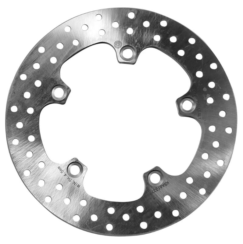 Brembo BRAKE ROTOR FIXED SERIE ORO PRIME LINE - Silver, Stainless Steel, One Piece (Fixed) - 68B40785