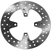 Brembo BRAKE ROTOR FIXED SERIE ORO PRIME LINE - Silver, Stainless Steel, One Piece (Fixed) - 68B407E8