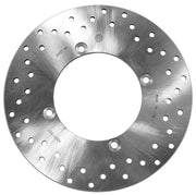 Brembo BRAKE ROTOR FIXED SERIE ORO PRIME LINE - Silver, Stainless Steel, One Piece (Fixed) - 68B407N9